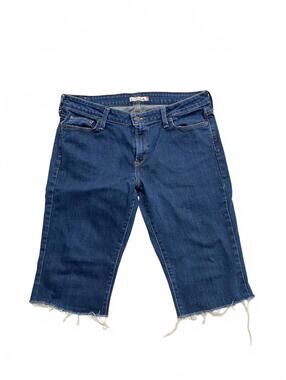 Levi's 545 Boot Cut Denim Cut Off Jean Shorts Date 0808 Red Tab Size 14 Medium